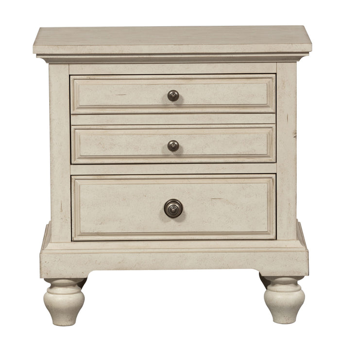 High Country - Night Stand - White