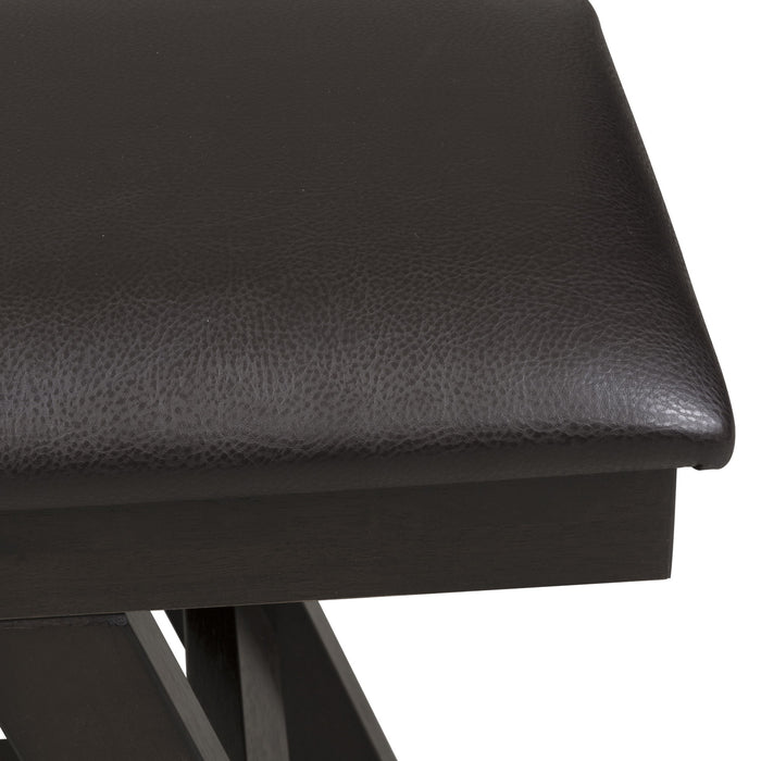 Lawson - Dining Bench - Dark Brown