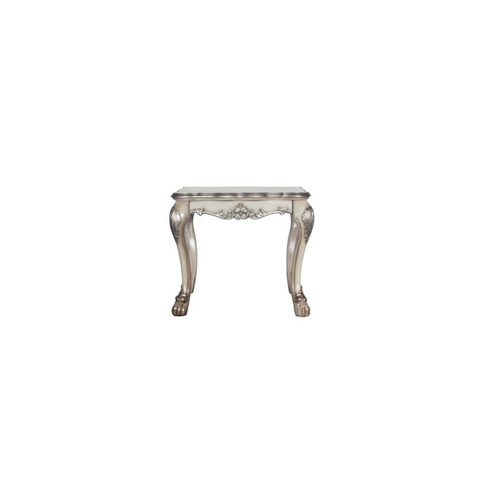 Dresden - End Table - Vintage Bone White