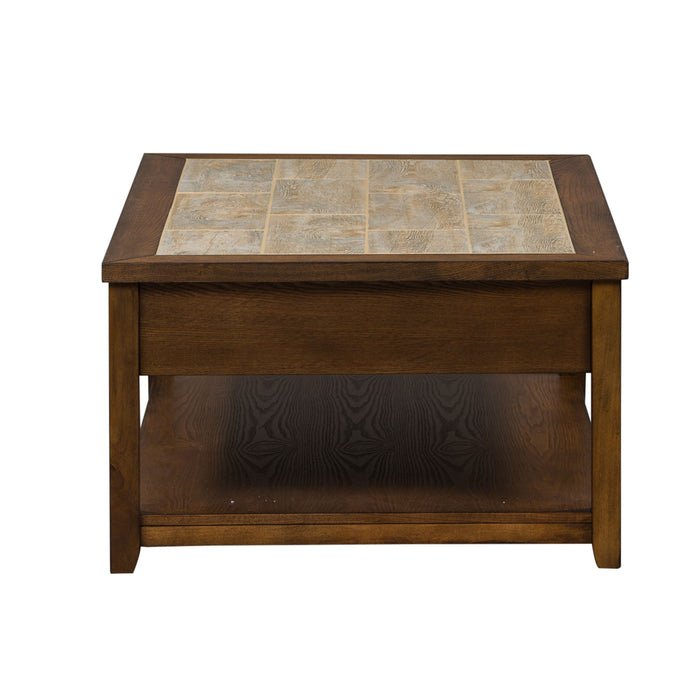 Mesa Valley - Cocktail Table - Dark Brown