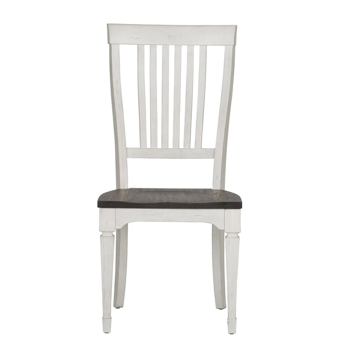 Allyson Park - Slat Back Side Chair - White