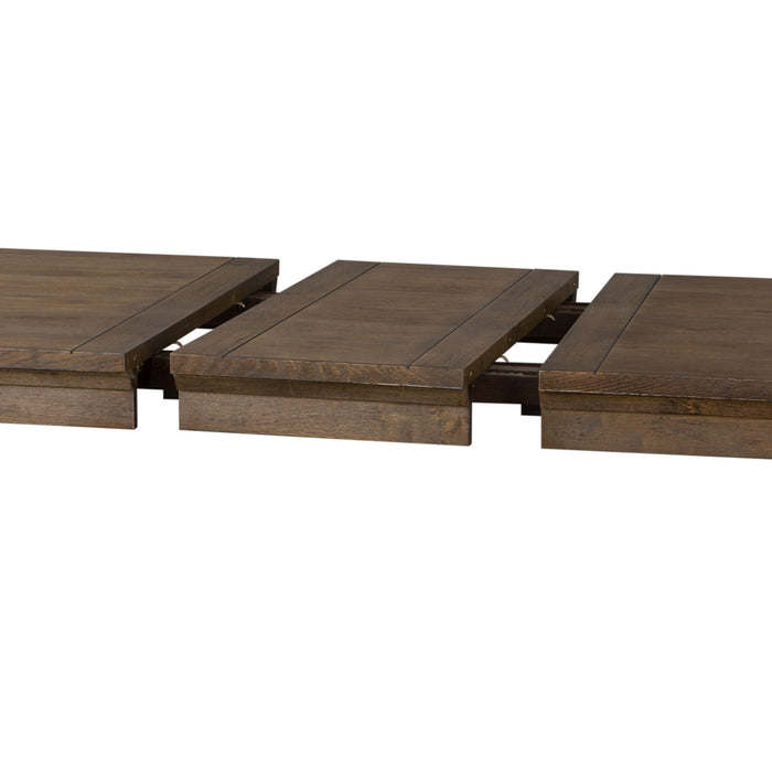 Artisan Prairie - Rectangular Leg Table - Dark Brown