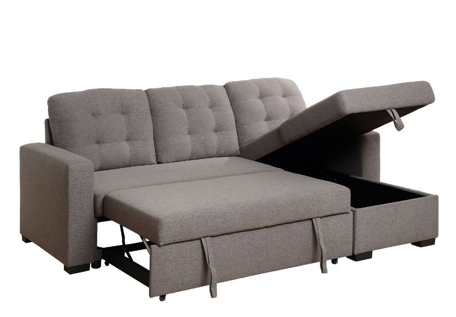 Chambord - Sectional Sofa - Gray Fabric