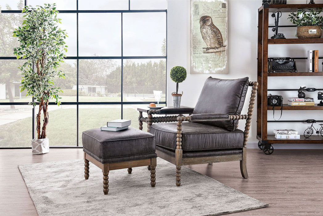 Tarragona - Accent Chair - Warm Gray