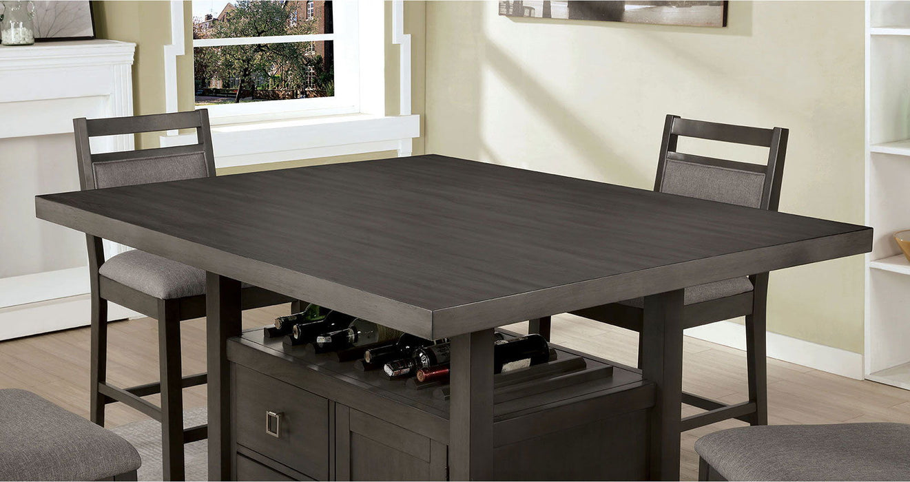 Vicky - Counter Ht. Dining Table - Gray