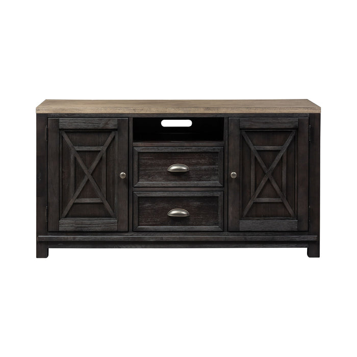 Heatherbrook - 56" TV Console - Black