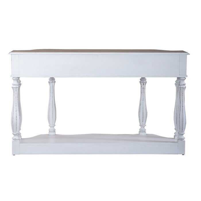 Magnolia Manor - 56" Hall Console Table - White