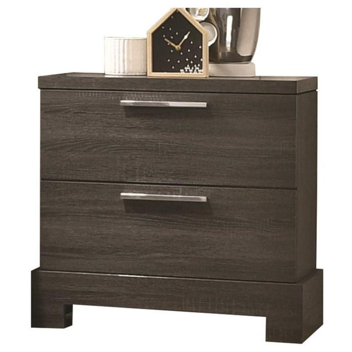 Lantha - Nightstand - Gray Oak