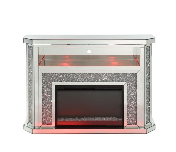 Noralie - Fireplace - Mirrored - 39"