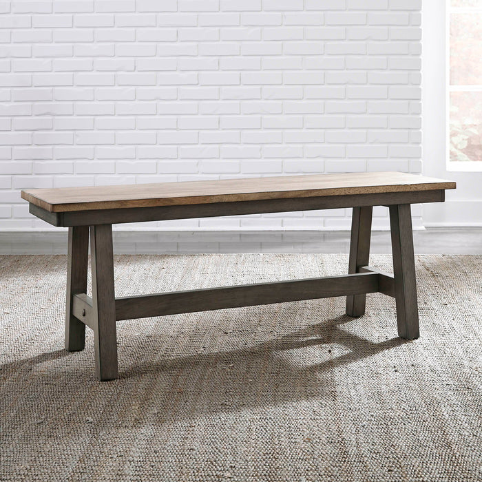 Lindsey Farm - Backless Bench - Dark Gray