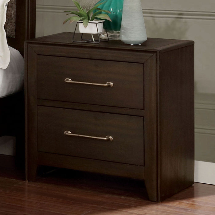 Jamie - Night Stand - Walnut