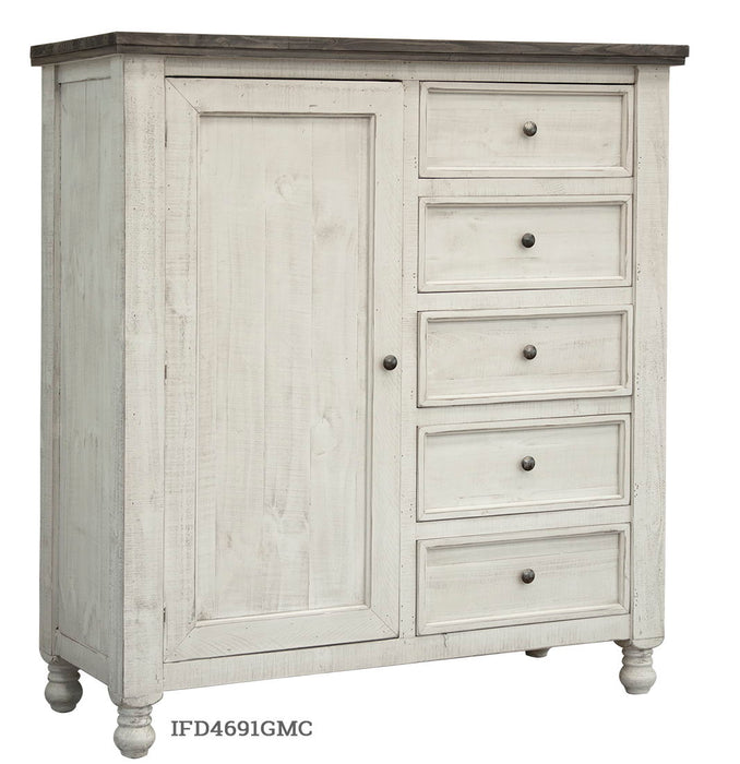 Stone - Chest With 5 Drawer / 1 Door