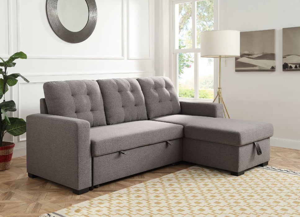 Chambord - Sectional Sofa - Gray Fabric