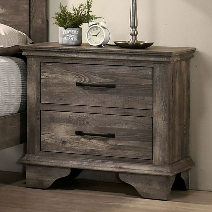 Fortworth - Night Stand - Gray