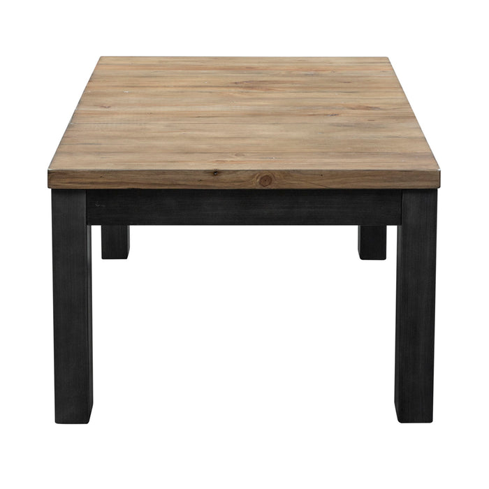 Rutland Grove - Rect Cocktail Table - Dark Brown