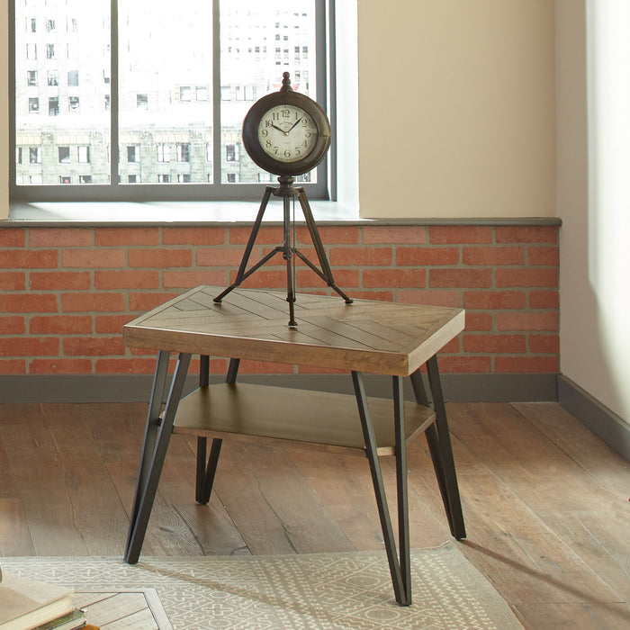 Horizons - End Table - Light Brown