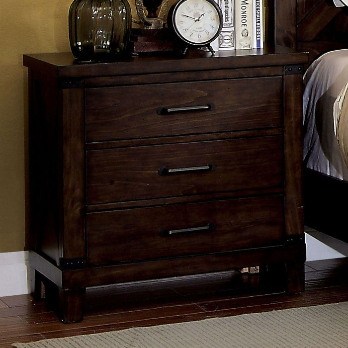 Bianca - Night Stand - Dark Walnut