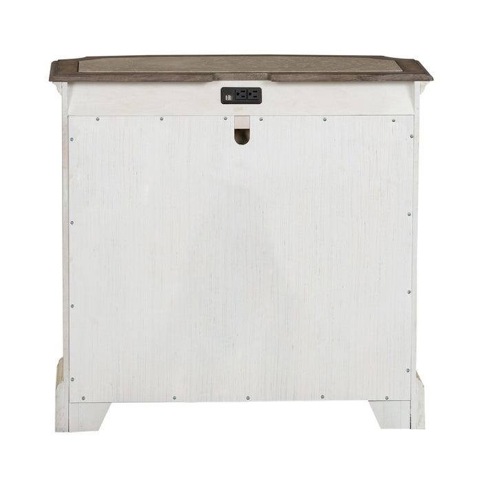 Abbey Road - Bedside Chest - White