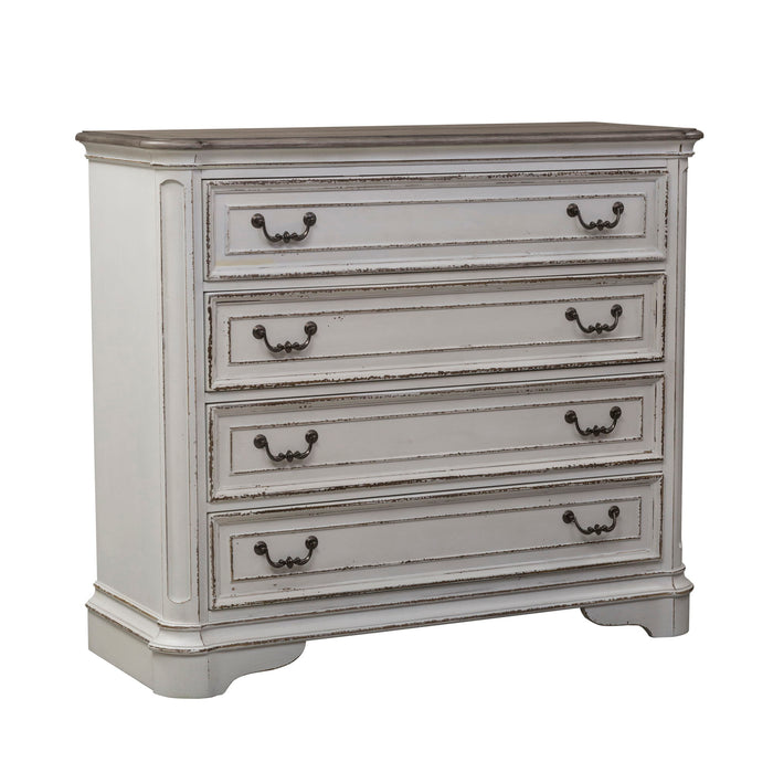 Magnolia Manor - Media Chest - White