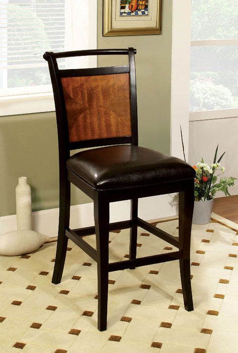 Salida - Counter Ht. Chair (Set of 2) - Acacia / Black