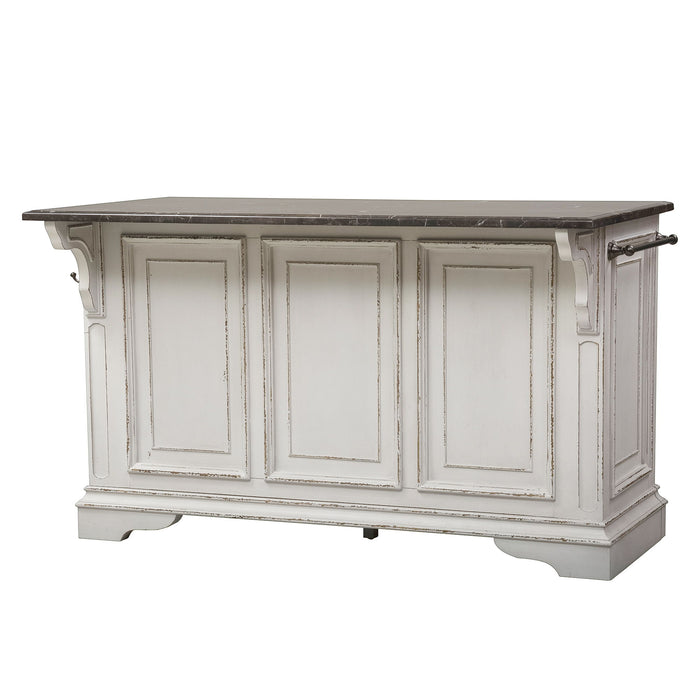 Magnolia Manor - Kitchen Island - White