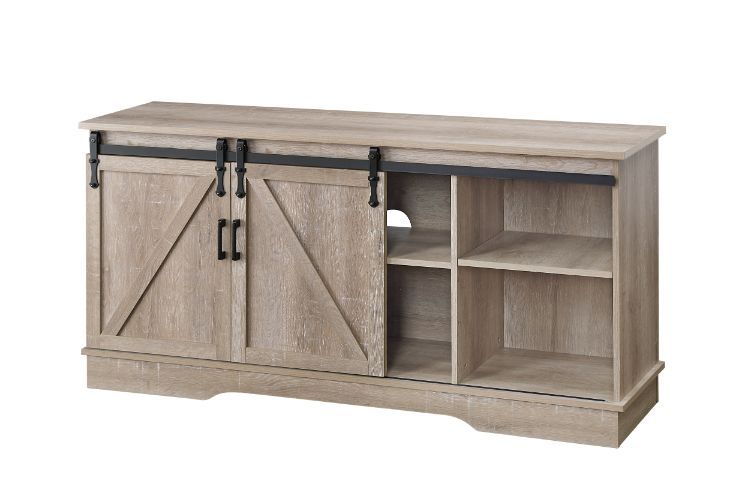 Bennet - TV Stand - Oak Finish