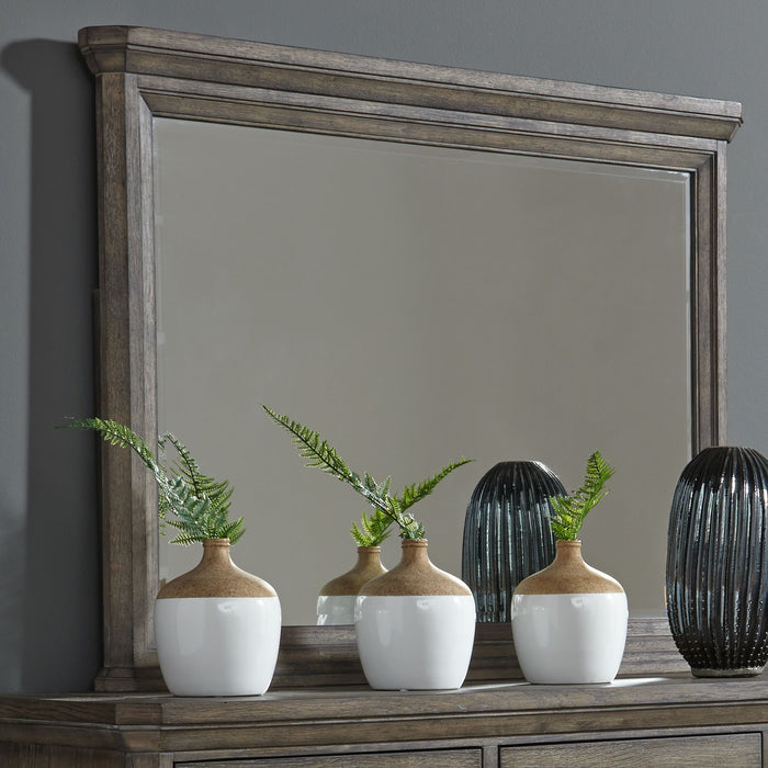 Artisan Prairie - Chesser Mirror - Dark Brown