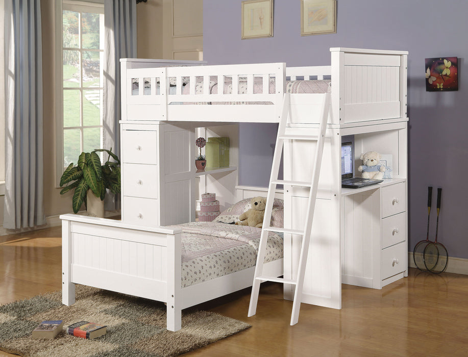 Willoughby - Twin Bed - White