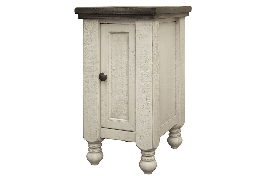 Stone - Chairside Table With 1 Door