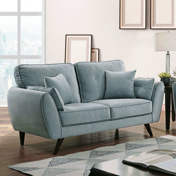 Phillipa - Loveseat - Light Teal