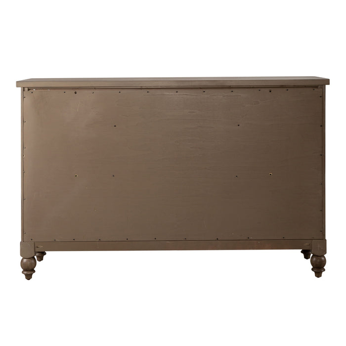 Americana Farmhouse - 9 Drawer Dresser - Light Brown