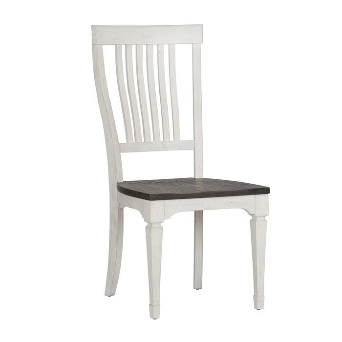 Allyson Park - Slat Back Side Chair - White