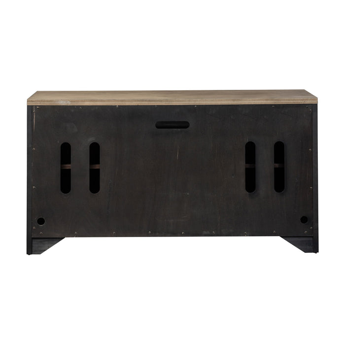 Heatherbrook - 56" TV Console - Black