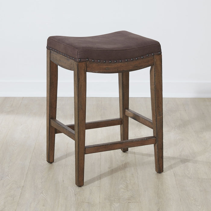 Aspen Skies - Uph Console Stool