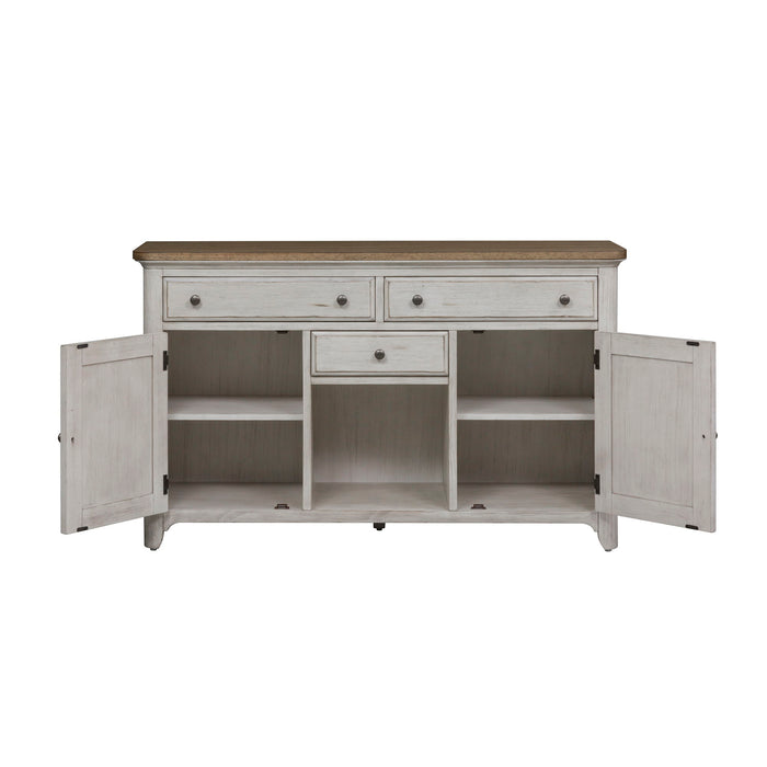 Farmhouse Reimagined - Buffet - White