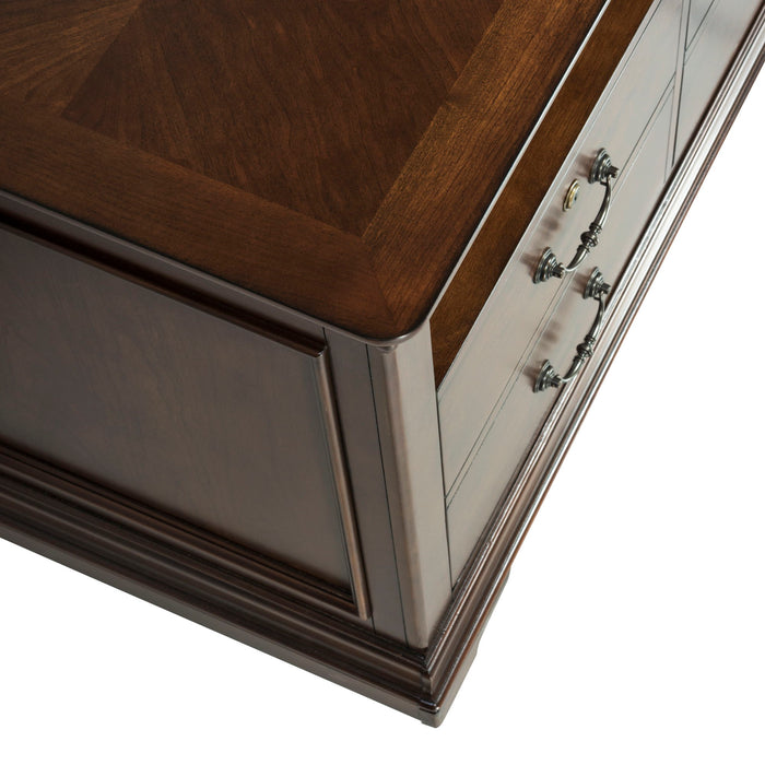 Chateau Valley - Media File Cabinet - Dark Brown