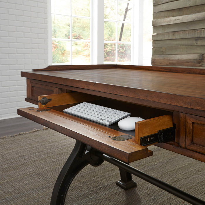 Arlington House - Lift Top Writing Desk - Dark Brown