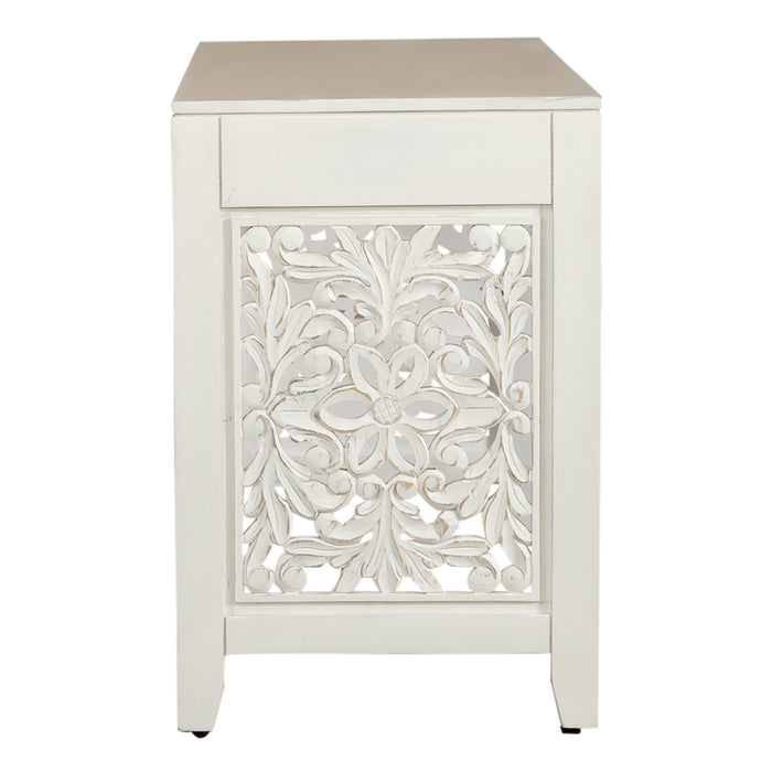 Trellis Lane - Accent Writing Desk - White