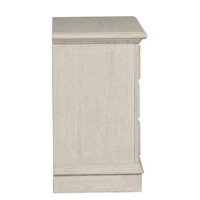 Bayside - 3 Drawer Night Stand - White