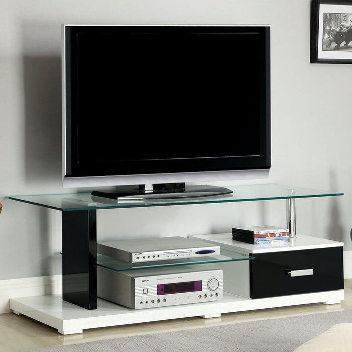 Egaleo - Tv Console - Black / White