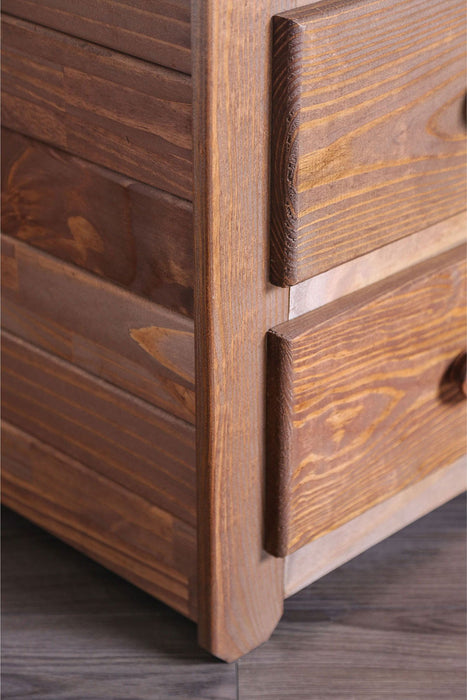 Lea - Night Stand - Mahogany