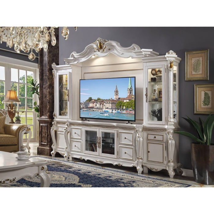 Picardy - Entertainment Center - Antique Pearl