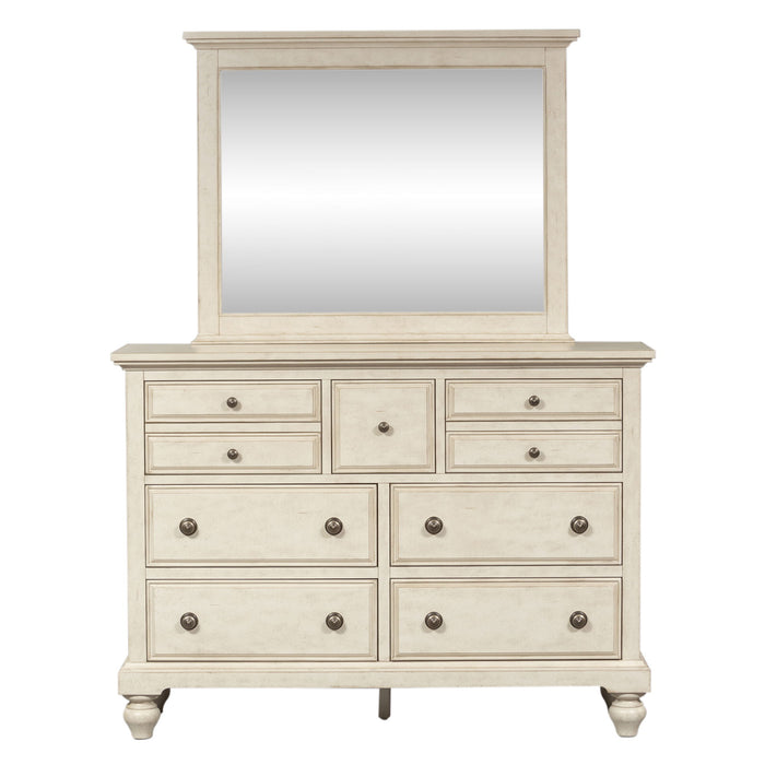 High Country - Dresser & Mirror - White