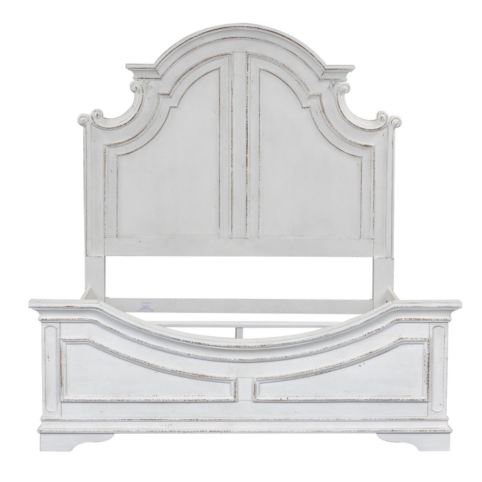 Magnolia Manor - Panel Bed, Dresser & Mirror