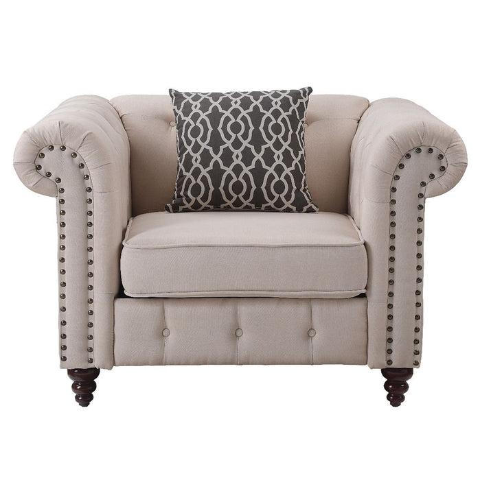 Aurelia - Chair - Beige Linen