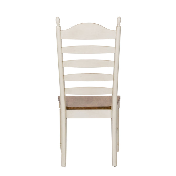 Springfield - Ladder Back Side Chair - White