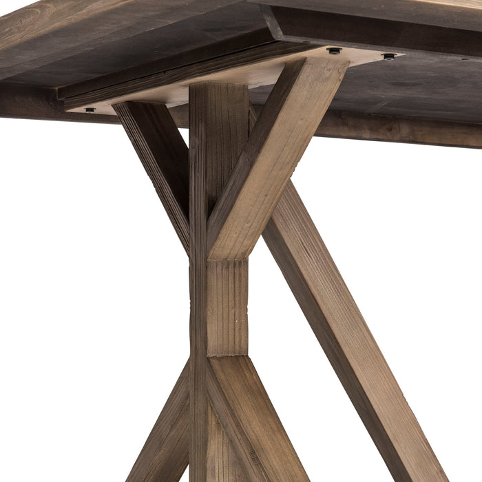 Carolina Lakes - Trestle Table - Gray