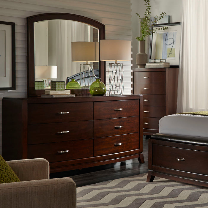 Avalon - Storage Bed, Dresser & Mirror