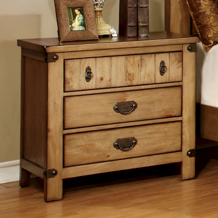 Pioneer - Night Stand - Weathered Elm