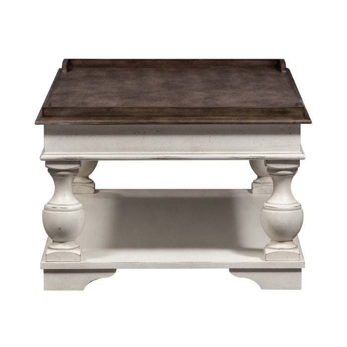 Abbey Road - Lift Top Cocktail Table - White